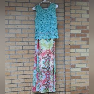 Studio One Sleeveless Maxi Spring/Summer Dress 10